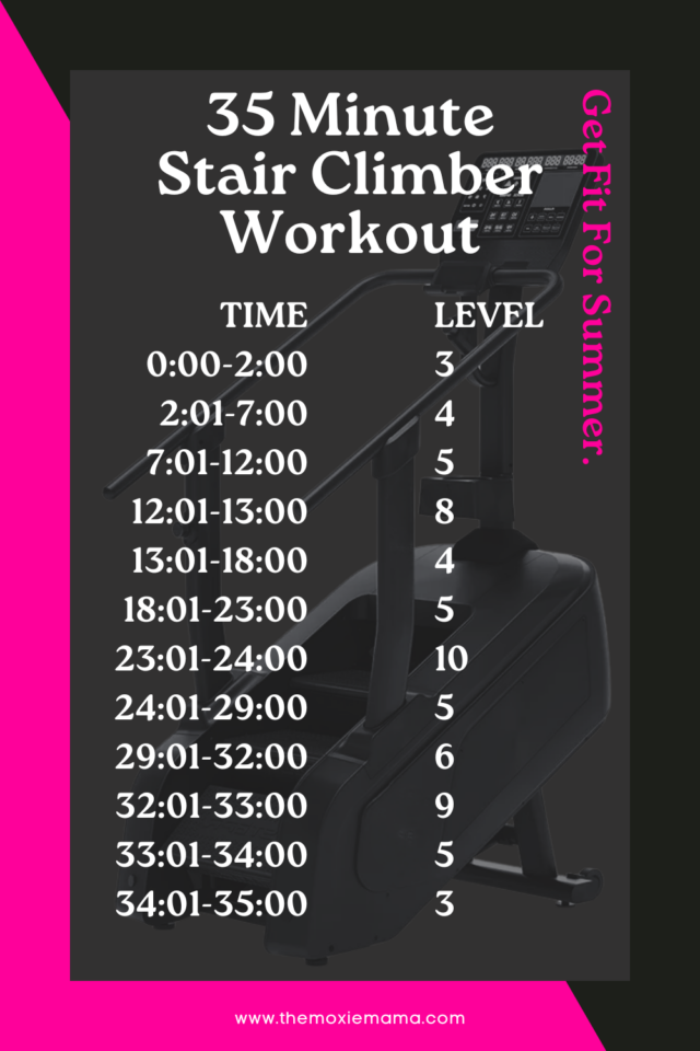 35 minute stair climber workout