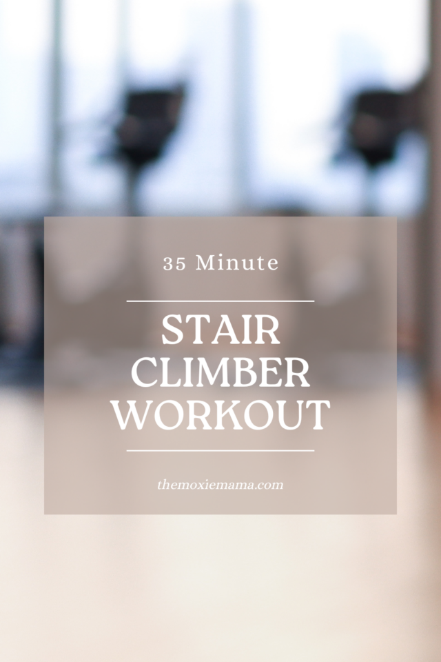 stair climber workout post cover