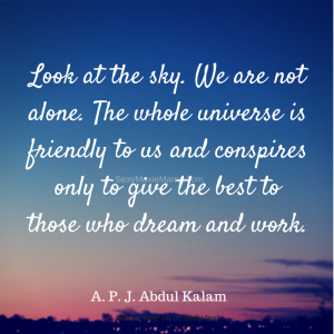 Silent Saturday quote Kalam