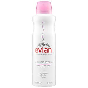 Evian facial spray goveaway