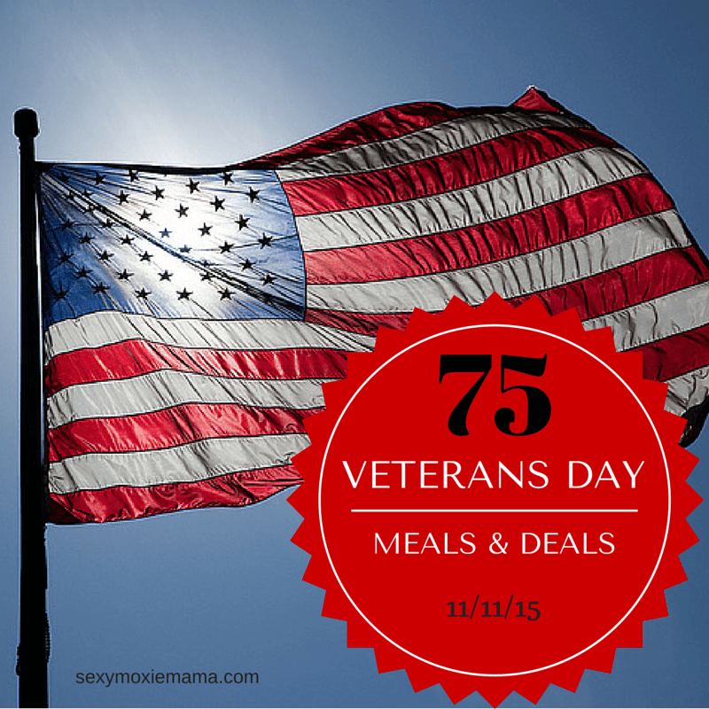 veterans day meals and deals