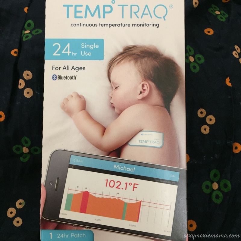 BabbleBoxx Temptraq® Wearable Bluetooth® Temperature Monitor 