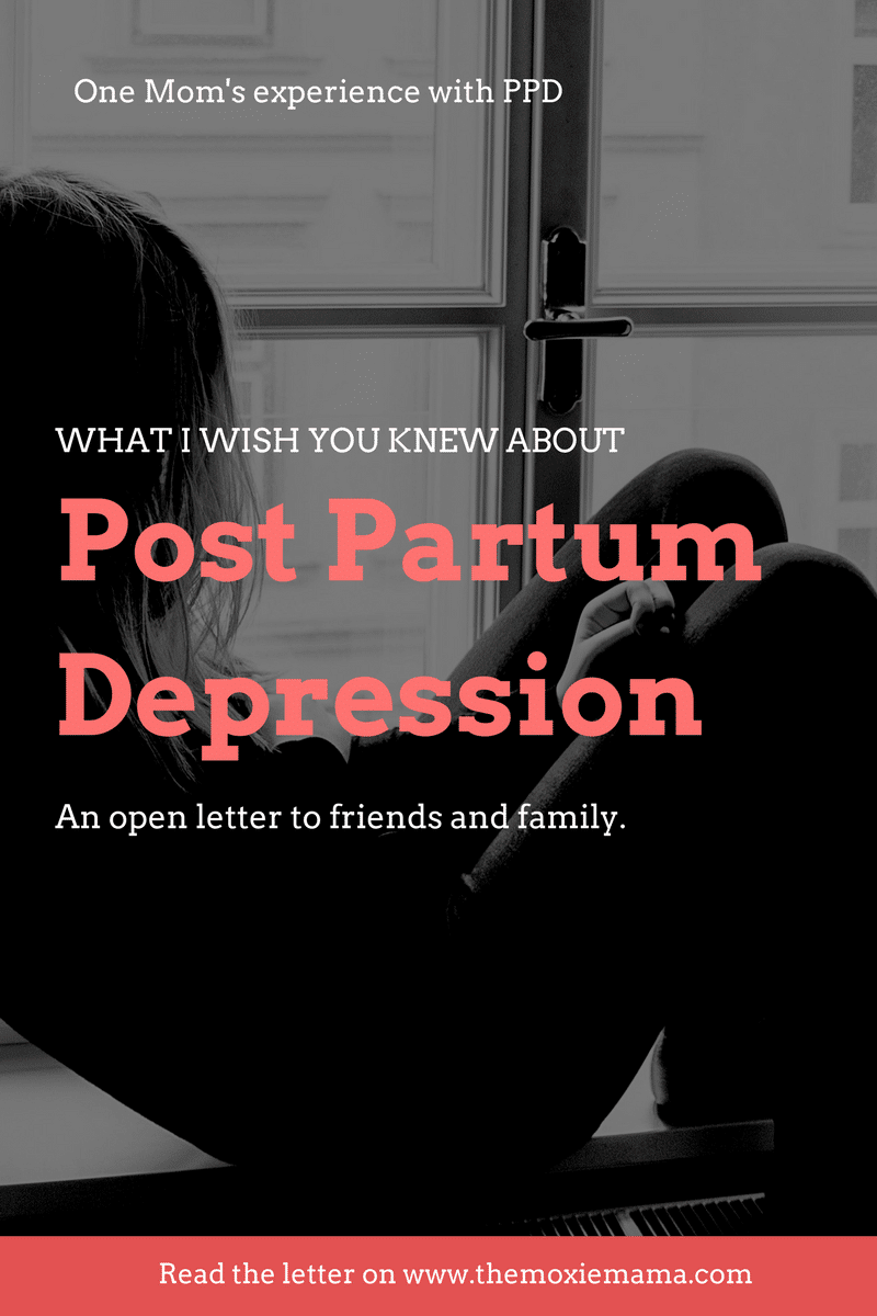 An open letter about post partum depression