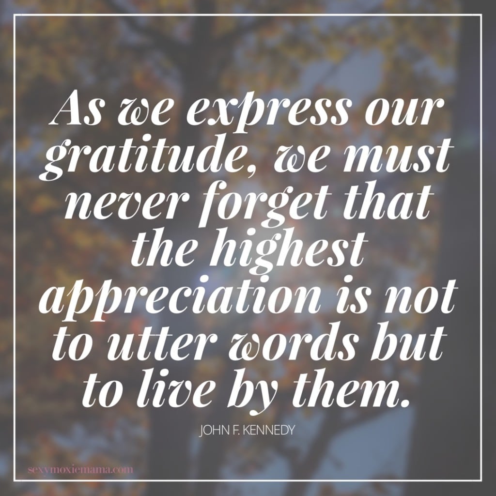 Silent Saturday: Gratitude | The Moxie Mama