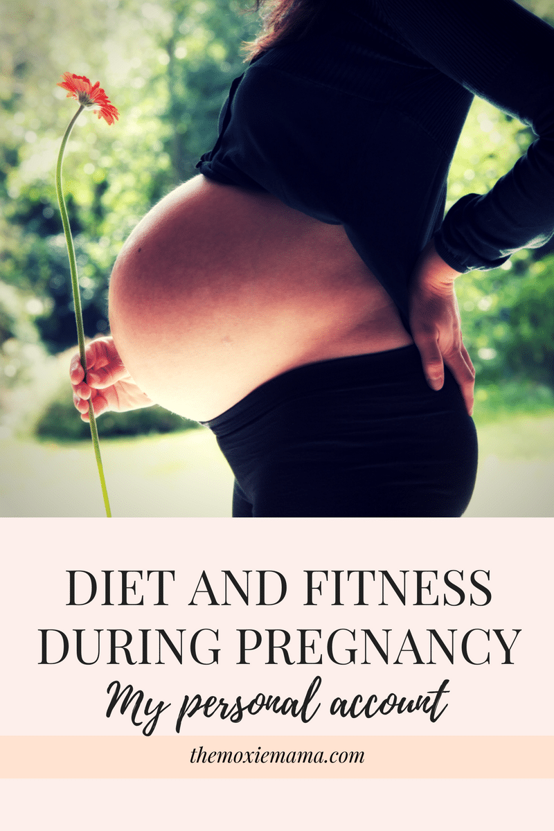 Diet and exercise during pregnancy my personal account