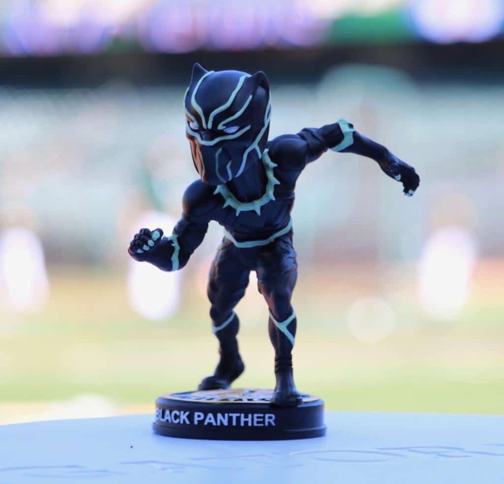 Oakland Athletics Black Panther Bobblehead