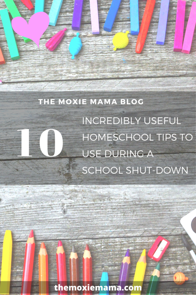  10 useful tips for new homeschool parents during a coronavirus school shutdown