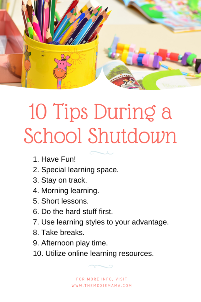 10 tips for parents who are homeschooling students during the coronavirus school shutdowns
