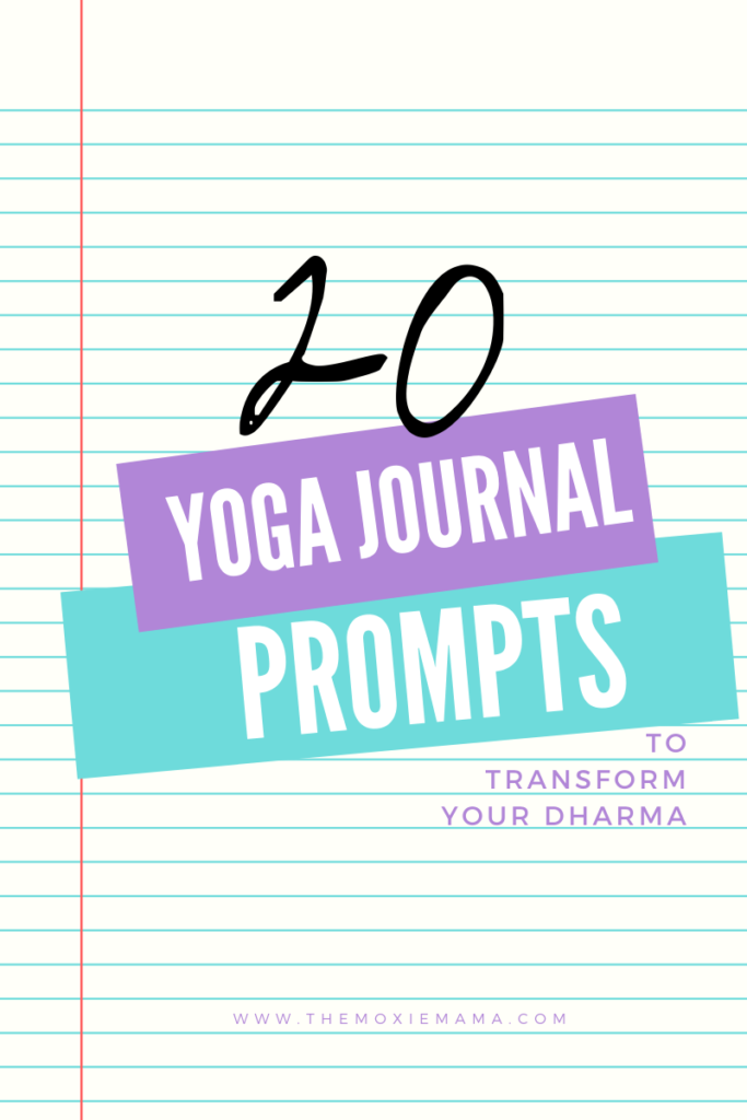 20 journaling prompts for yoga