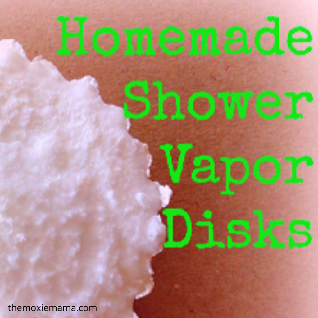 These homemade shower vapor disks are a great way to stimulate and heal your body right in the comfort of your shower. Get the recipe here.