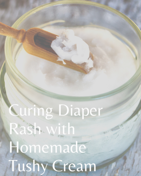 Curing diaper rash is an experience every new parent will take at least once. You are not alone. Learn more about diaper rash + get the tushy cream recipe.