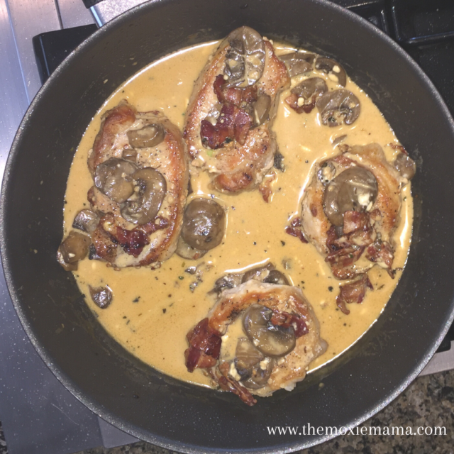 3 Creamy and Simple One-Pan Smothered Keto Pork Chops