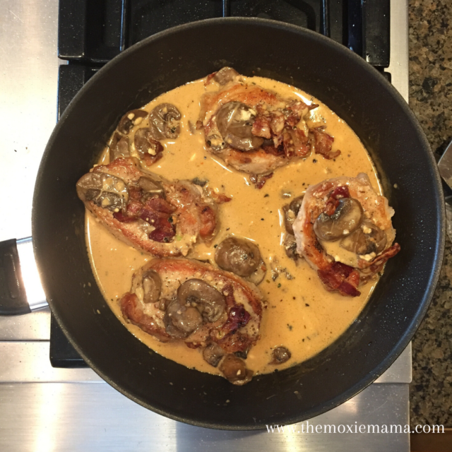 5 Creamy and Simple One-Pan Smothered Keto Pork Chops. Pin it now, read it later. #keto #ketorecipes #porkchops