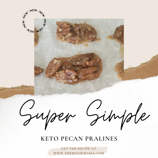 Super Simple Keto Pecan Pralines. 6 ingredients, 30 minutes. Yum! Get the recipe at bit.ly/KetoPralines