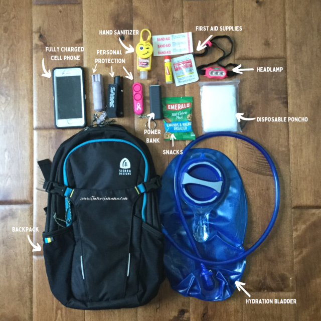 urban hiking backpack essentials
