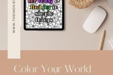 Color your joy with empowering affirmations. Download instantly for relaxation, gifting, and daily positivity infusion!