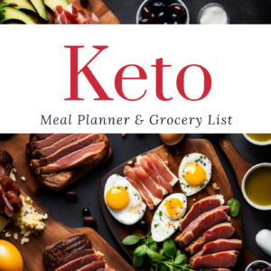 Elevate your meal planning experience with the Keto Meal Planner and Grocery List—an intelligently crafted tool designed for efficiency and convenience.