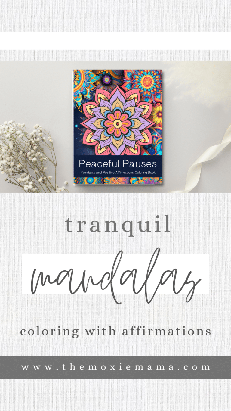 Immerse yourself in 30 beautifully designed mandala coloring pages paired with uplifting affirmations to foster positivity and relaxation. This generous 8.5 x 11 inches coloring book offers a therapeutic journey of art and relaxation, making it the perfect gift for yourself or loved ones.