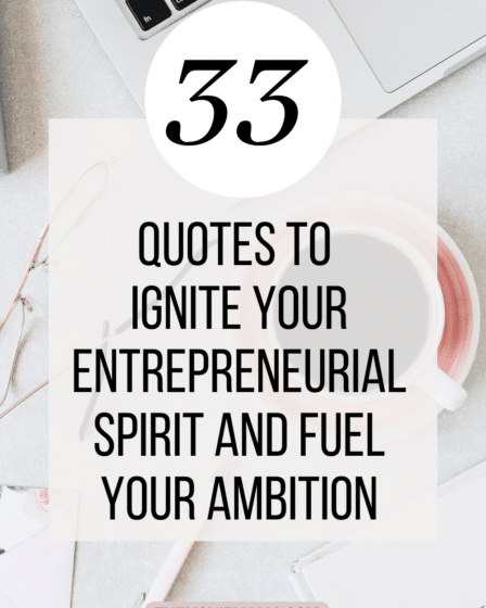 30 Quotes to Ignite Your Entrepreneurial Spirit and Fuel Your Ambition